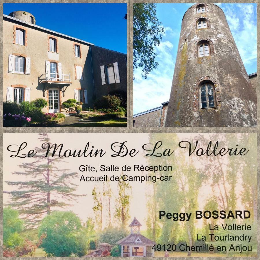 Vila Le Moulin De La Vollerie Chemille-en-Anjou Exteriér fotografie